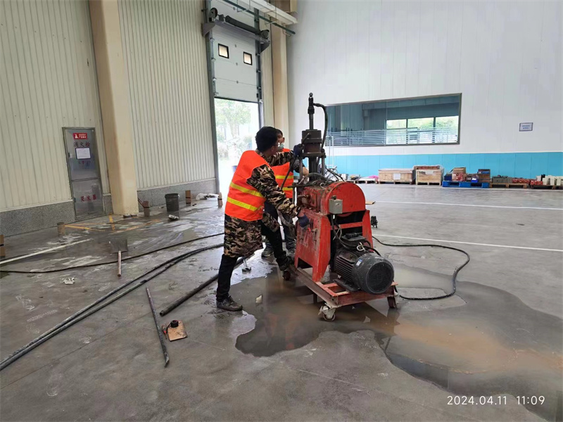 莆田厂房地面下沉塌陷注浆加固施工